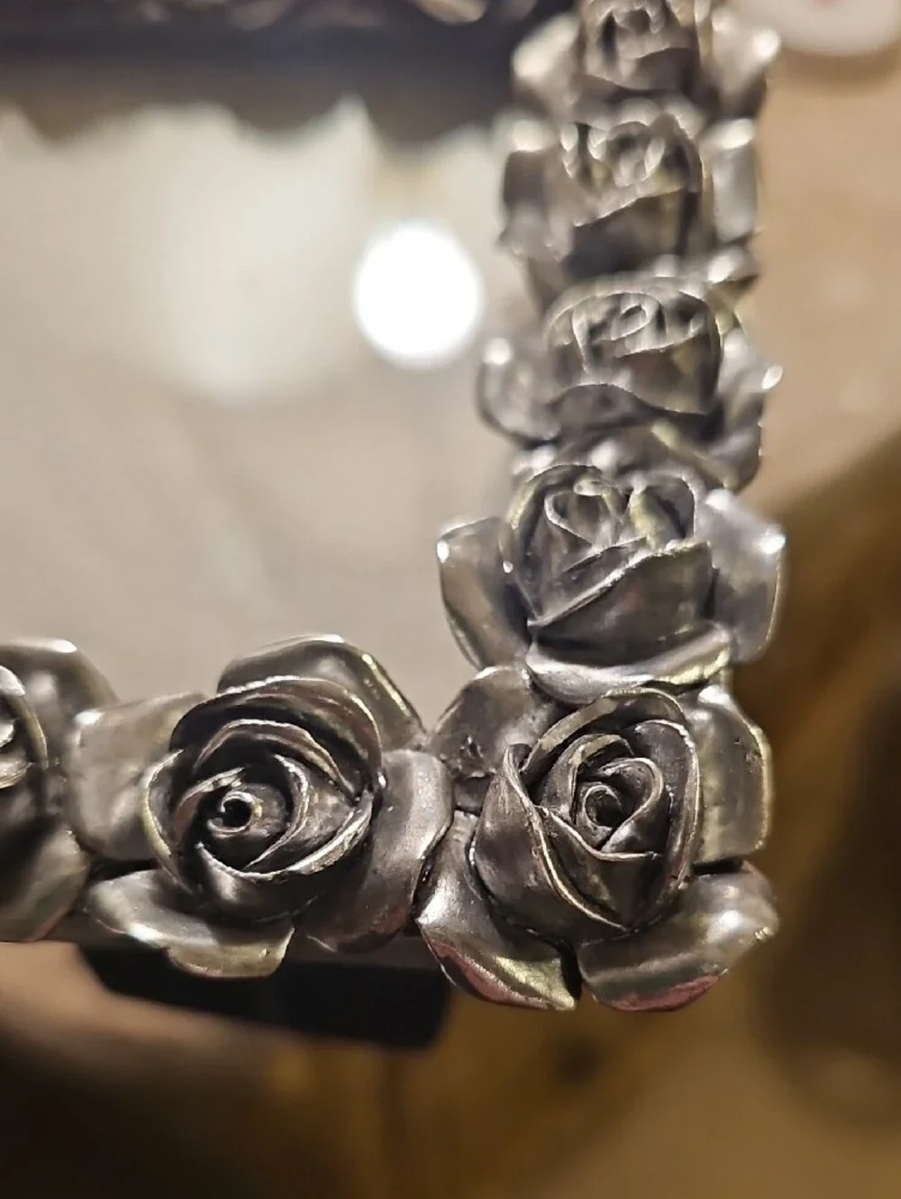 3 Brand New Ornate Silver Rose Frames Set 4x6 And 5x7 New